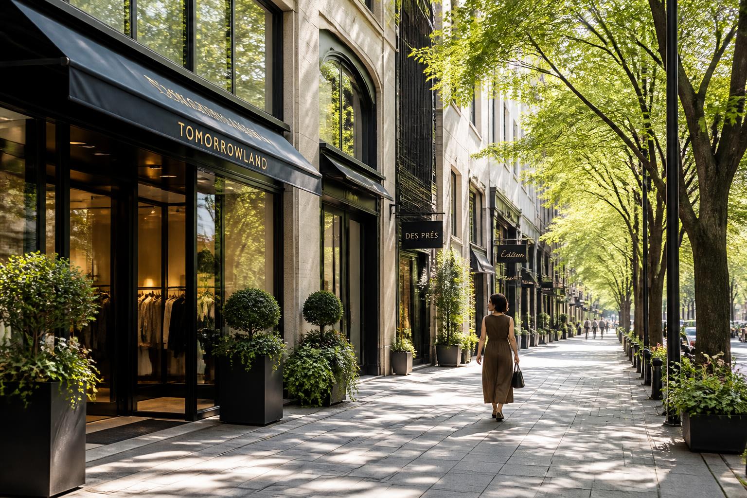 The Omotesando high-street experience
