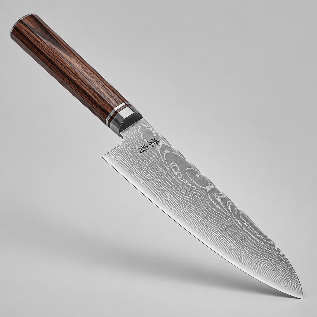 Ketsugō Damascus Gyuto 20cm